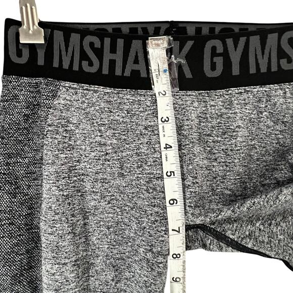 Gymshark Leggings Womens M Gray Flex Low Rise Booty Boost Gym Yoga Athletic - Picture 7 of 12